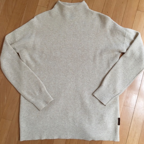 Roots Sweaters - Roots funnel neck wool/cashmere blend